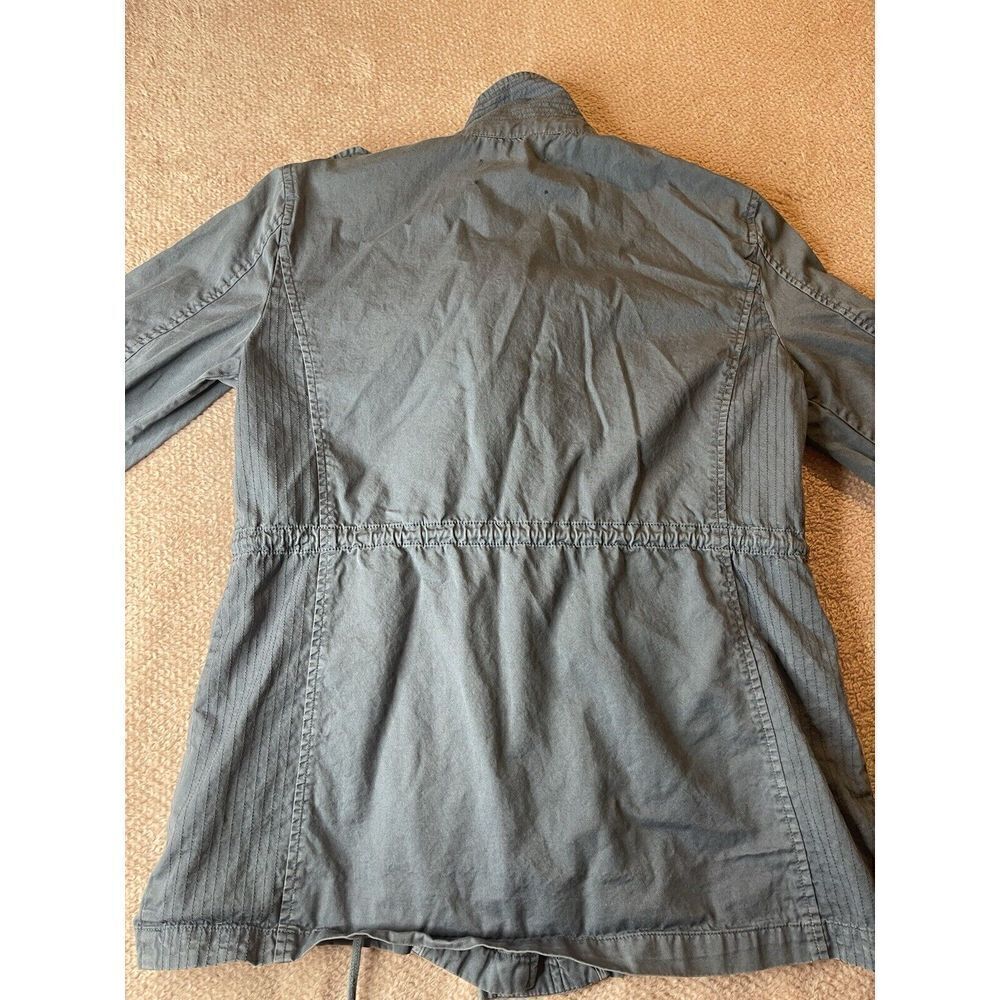 Lily Aldridge for Velvet Graham Spenser Womens Utility Dark Blue Jacket Size S - Picture 10 of 11